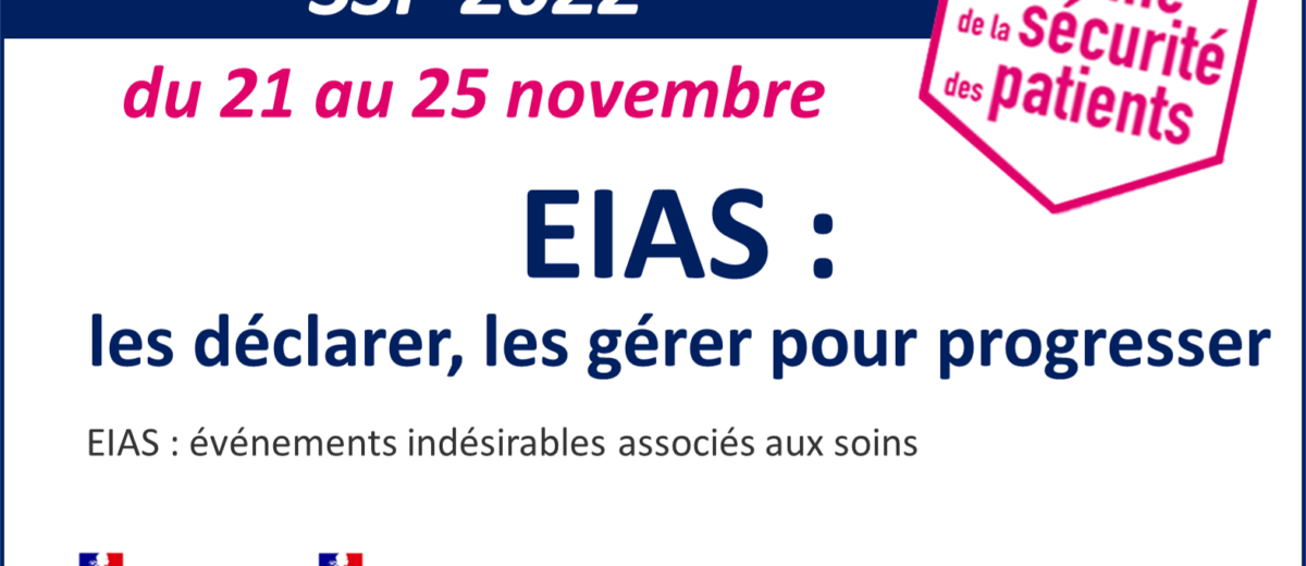 Semaine Sécurité des Patients 2022
